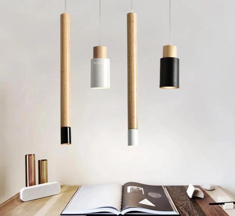 Ambrose - Modern Nordic Long Wood Pendant Lamp