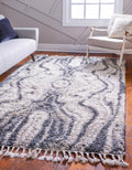 Quinten - Marble Color-Mix Shaggy Rug