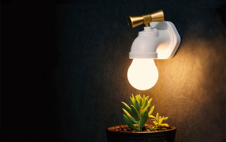 Tapful - Modern Nordic Art Deco Faucet Lamp