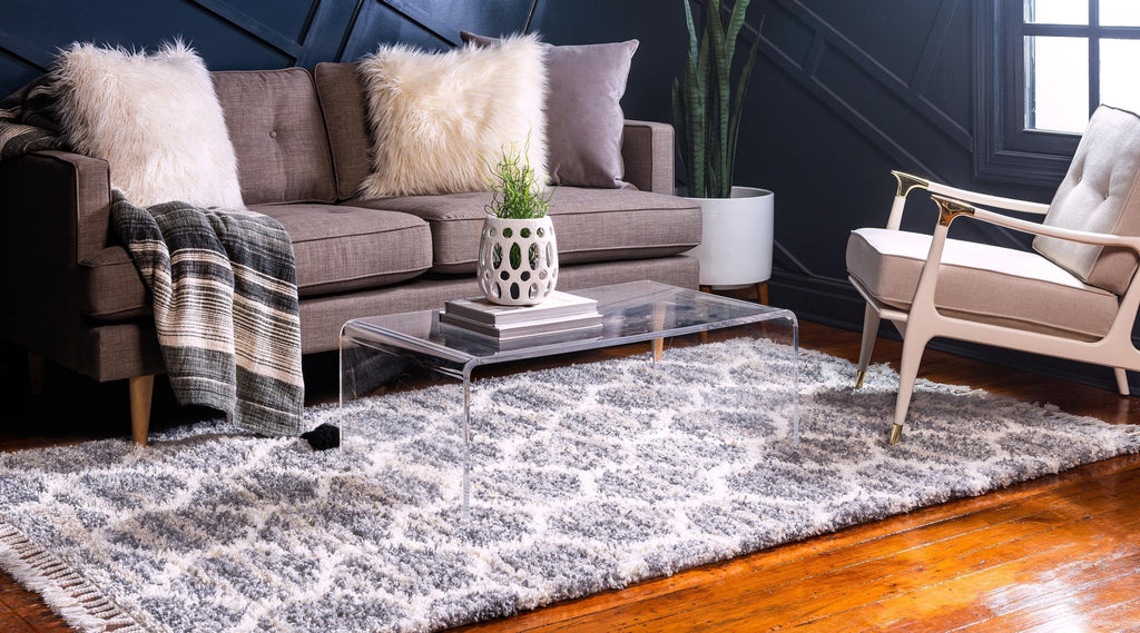 Broderick - Modern Pattern Shaggy Rug