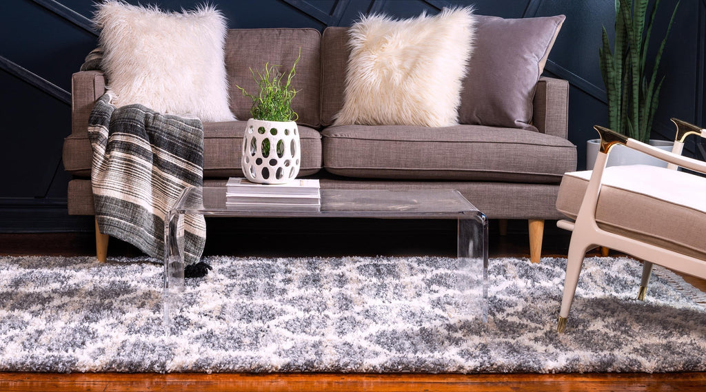 Broderick - Modern Pattern Shaggy Rug