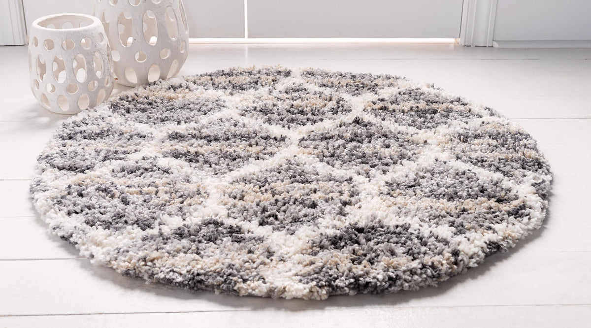 Broderick - Modern Pattern Shaggy Rug