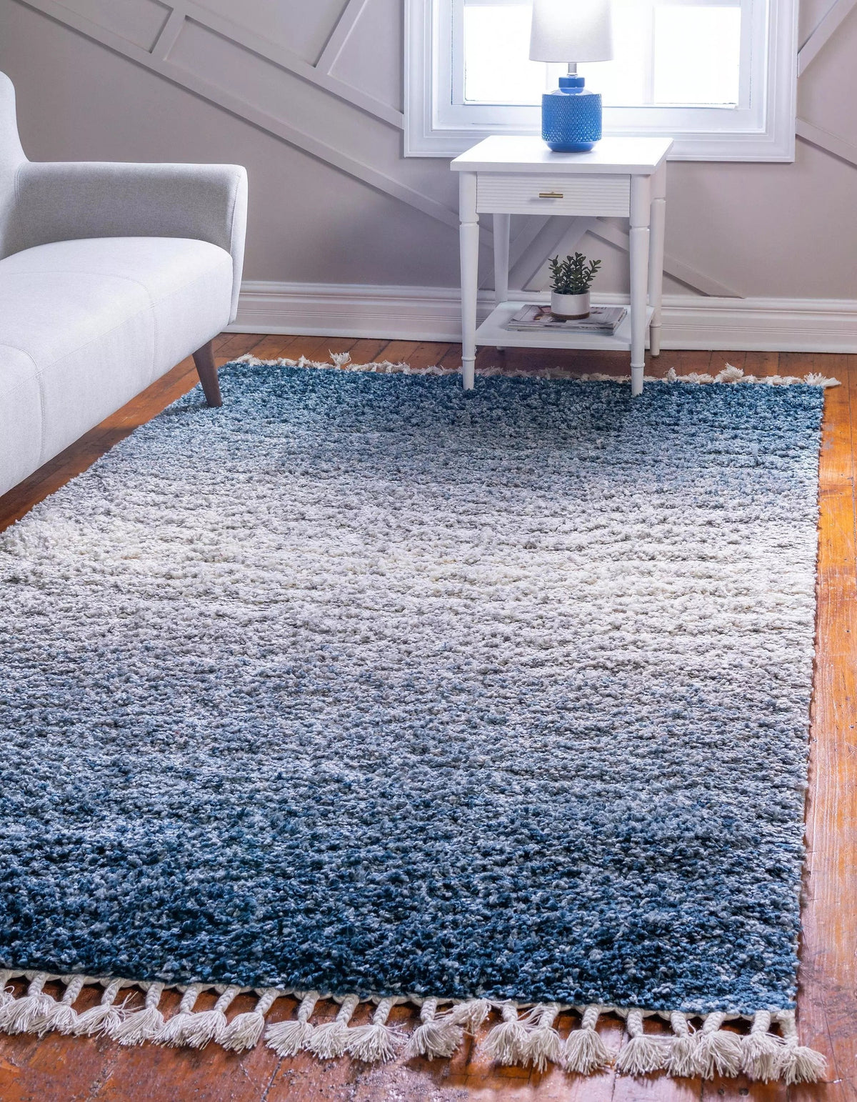 Decker - Gradient Shaggy Rug
