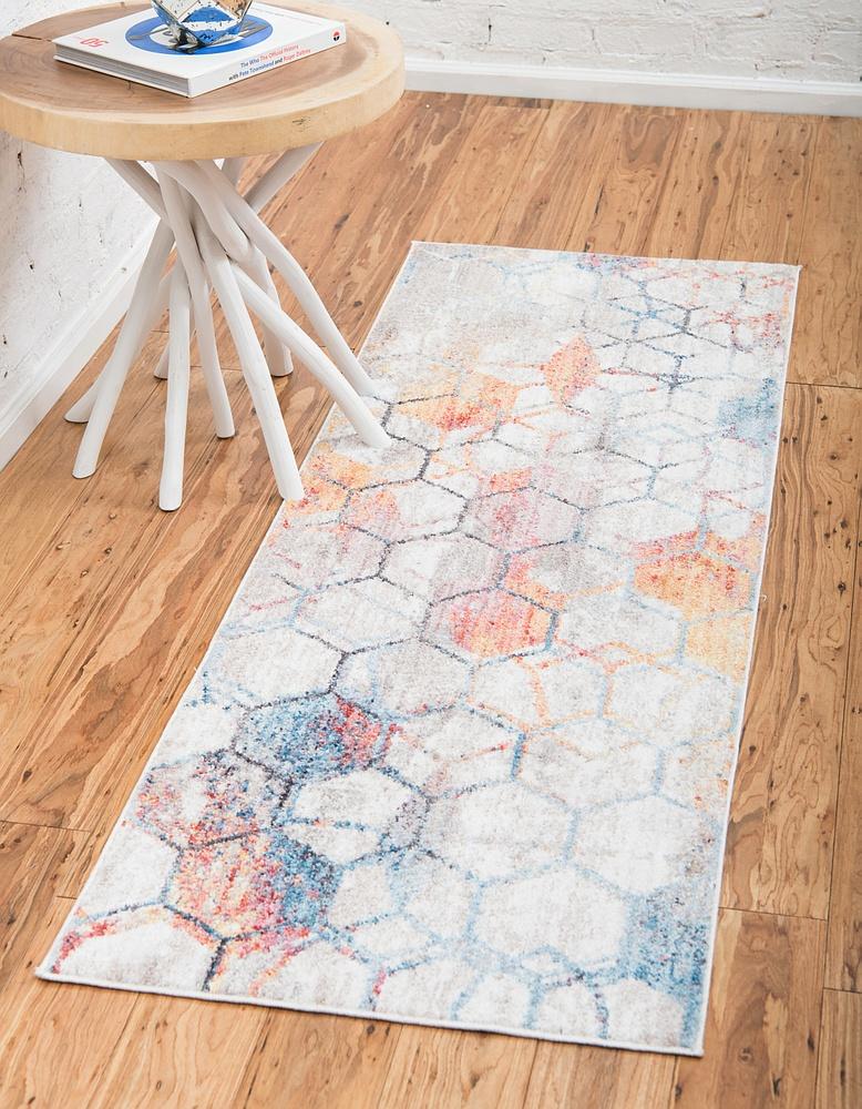 Reuben - Hexagon Gradient Rug