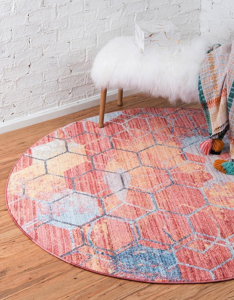 Reuben - Hexagon Gradient Rug