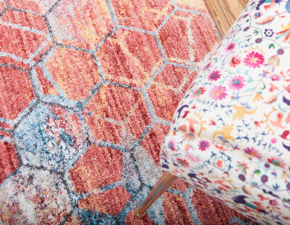 Reuben - Hexagon Gradient Rug