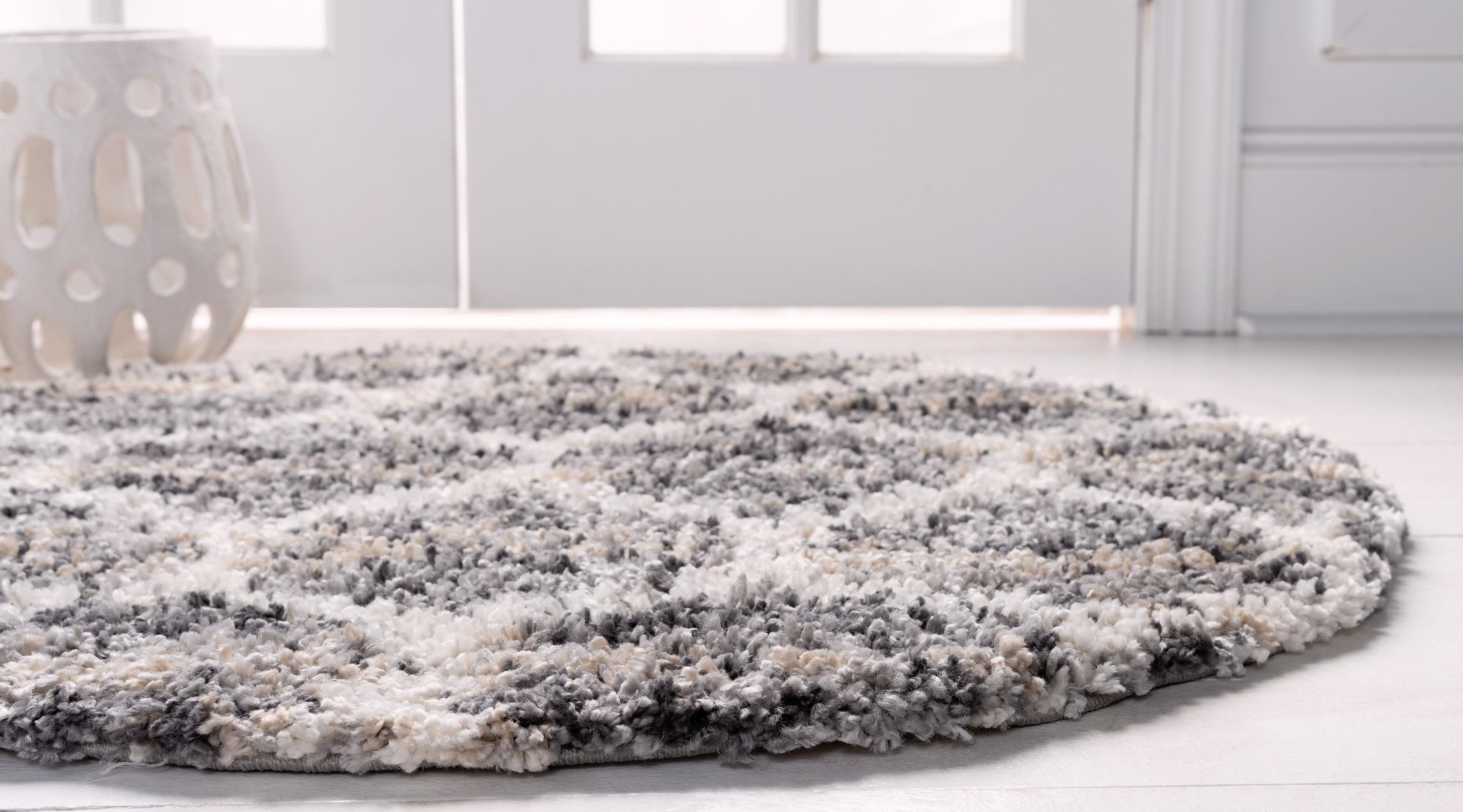Broderick - Modern Pattern Shaggy Rug