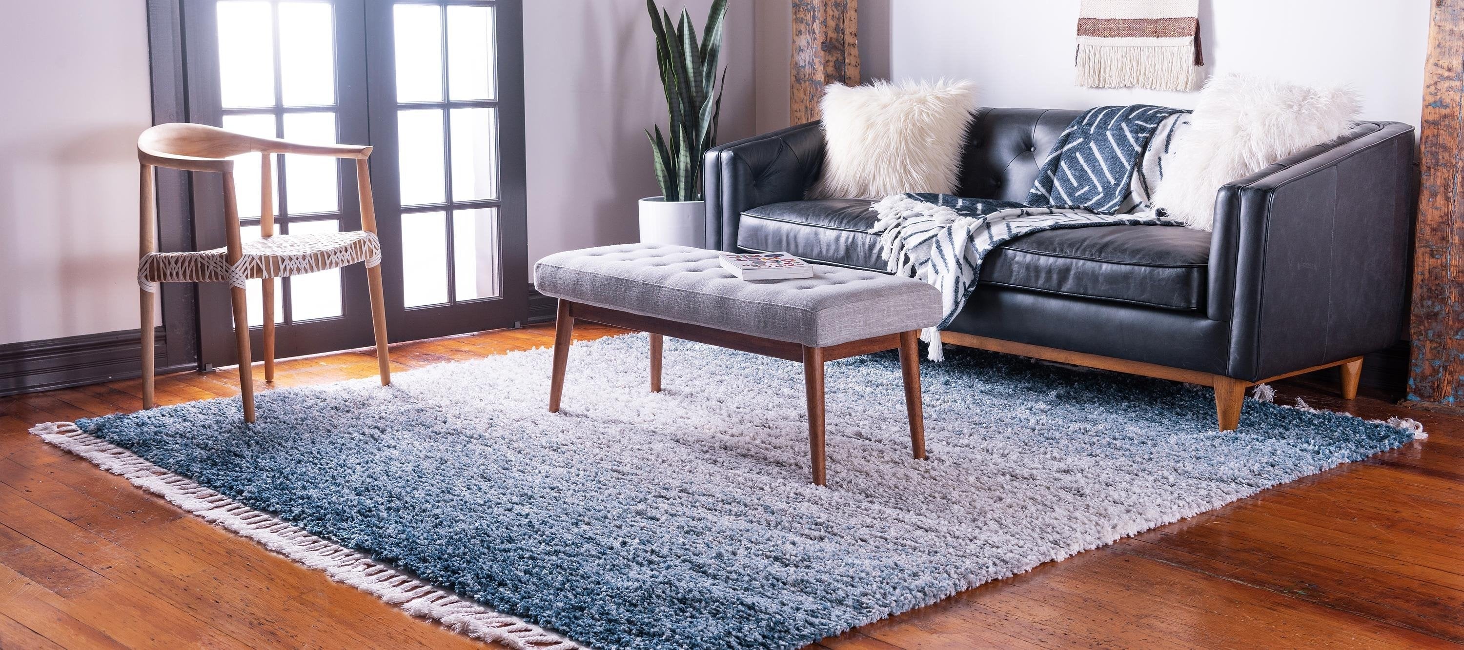 Decker - Gradient Shaggy Rug