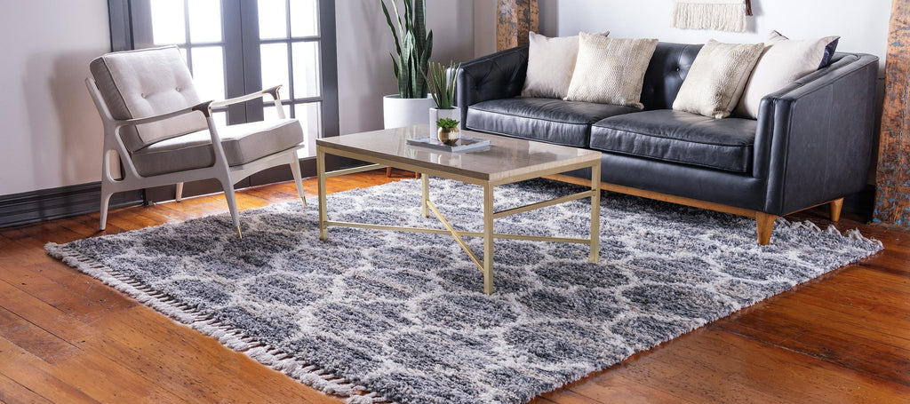 Broderick - Modern Pattern Shaggy Rug