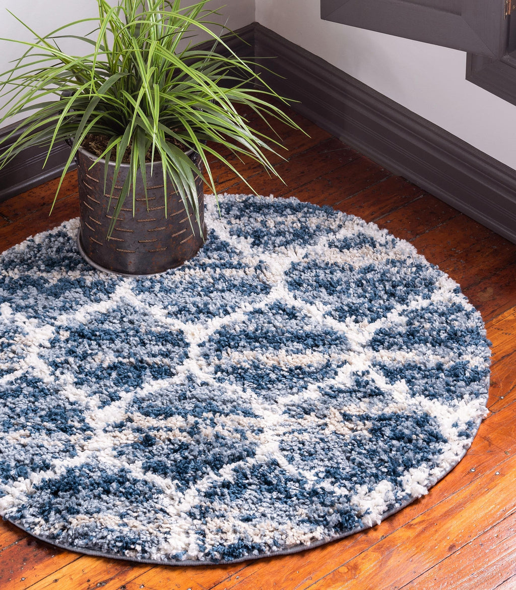 Broderick - Modern Pattern Shaggy Rug