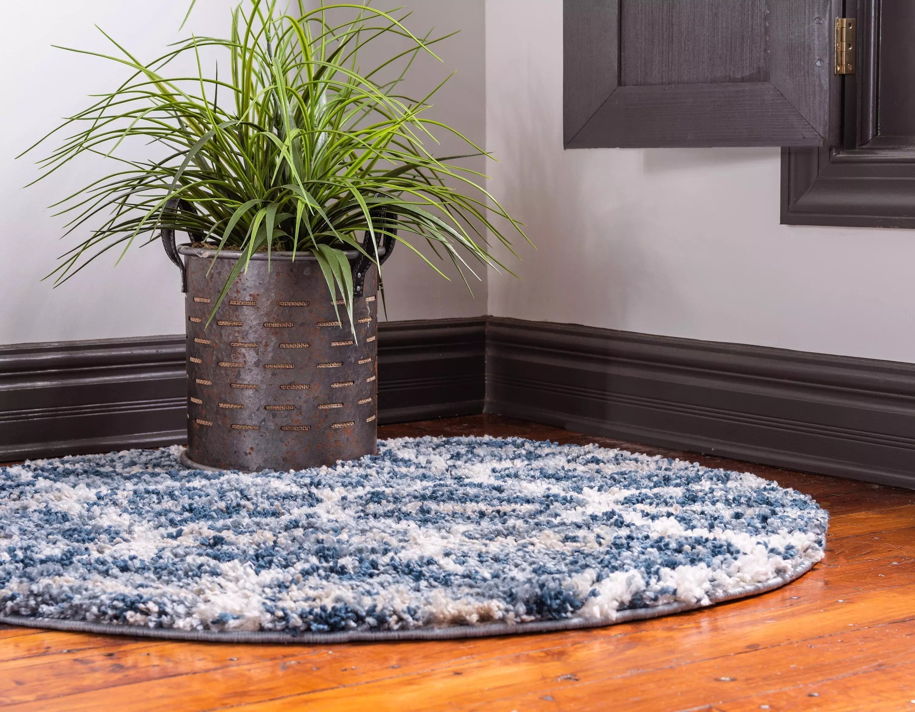 Broderick - Modern Pattern Shaggy Rug