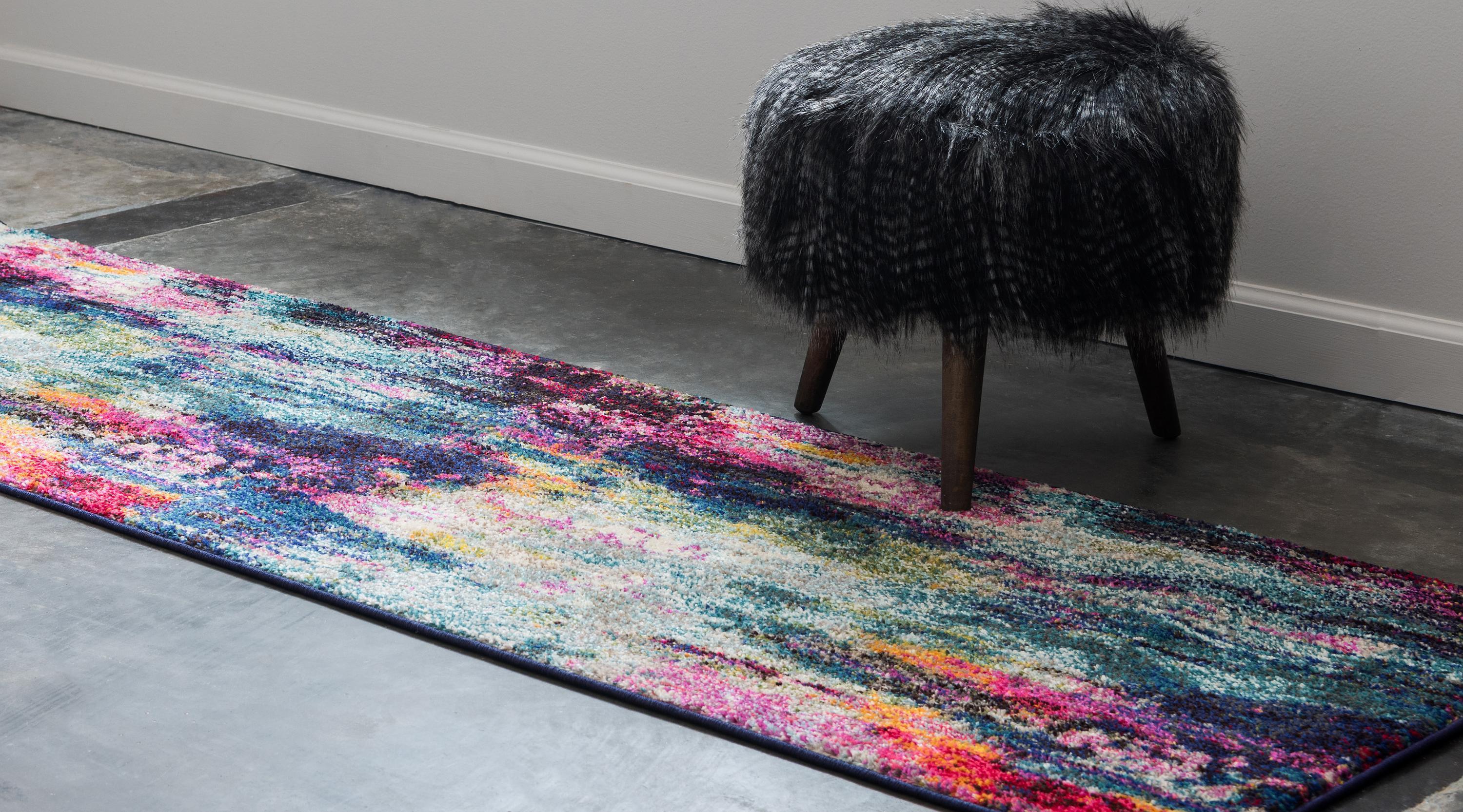 Corban - Watercolor Purple Rug