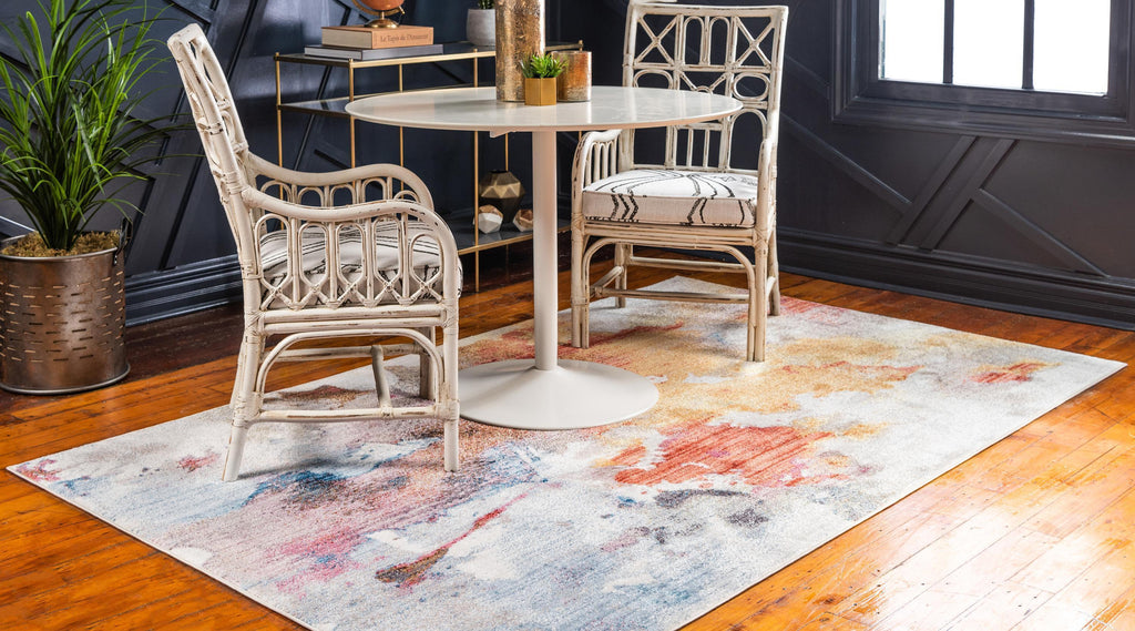 Alfred - Modern Paint Splatter Rug