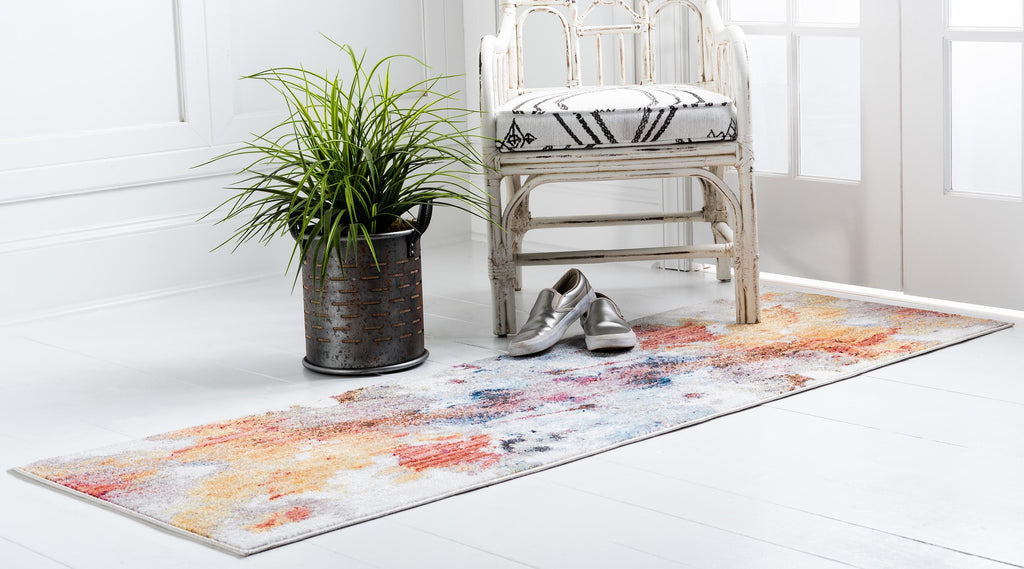 Alfred - Modern Paint Splatter Rug
