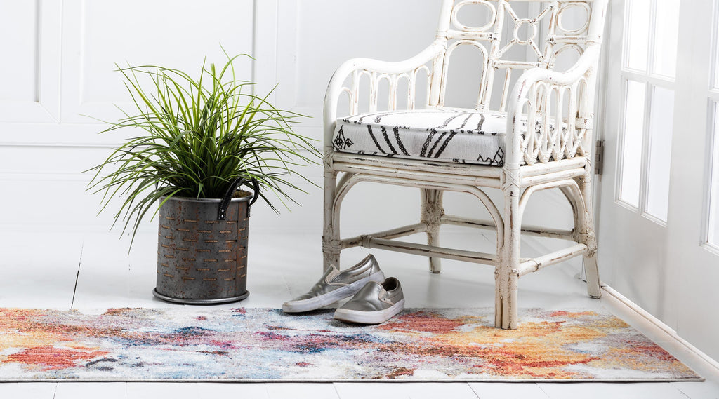 Alfred - Modern Paint Splatter Rug