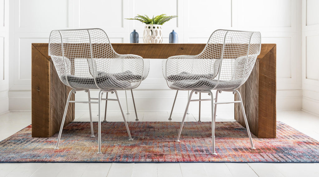 Gaige - Modern Faded Trellis Rug