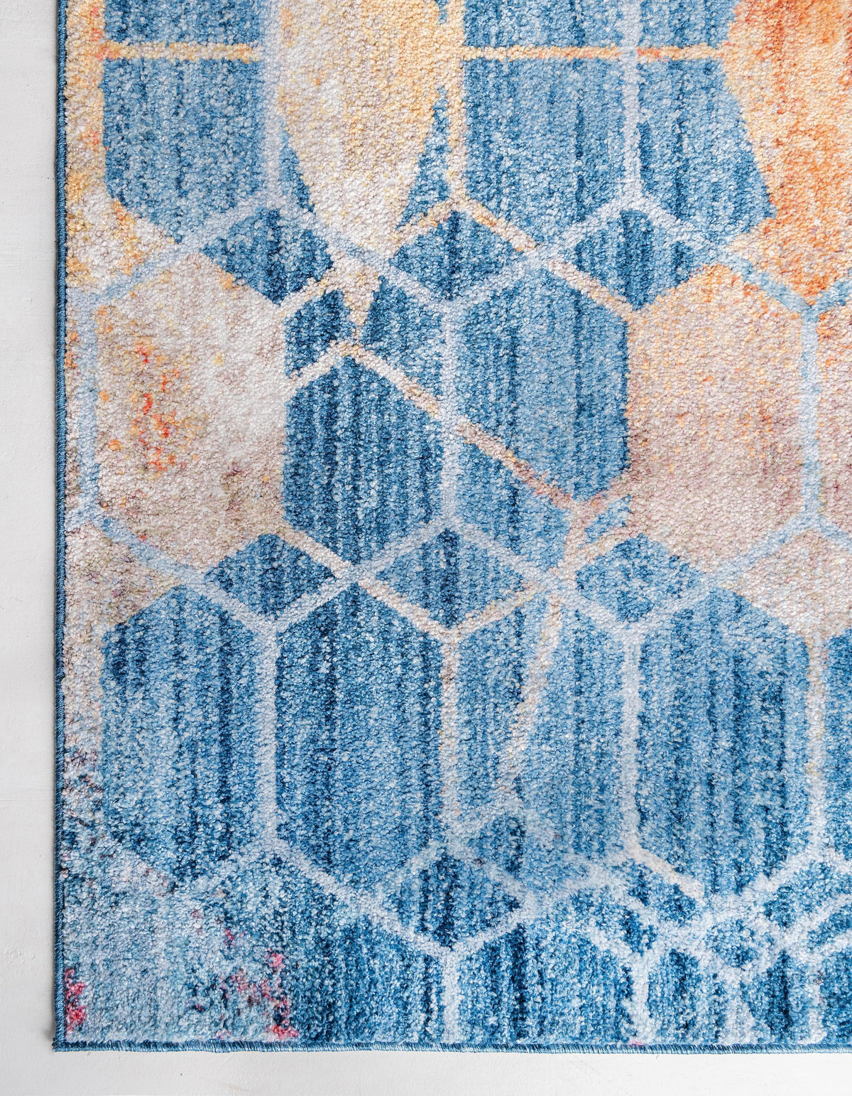 Reuben - Hexagon Gradient Rug
