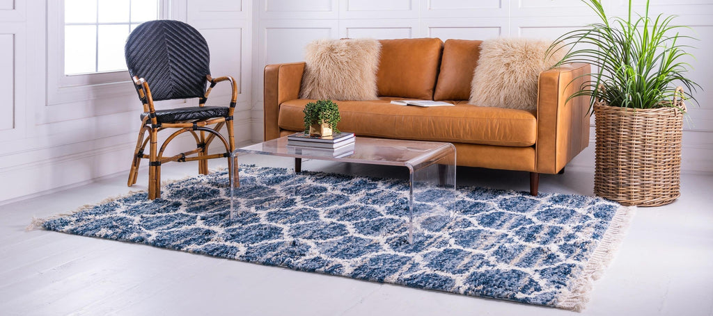 Broderick - Modern Pattern Shaggy Rug