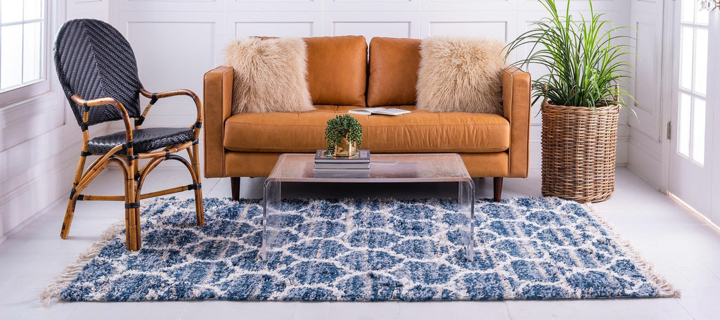 Broderick - Modern Pattern Shaggy Rug