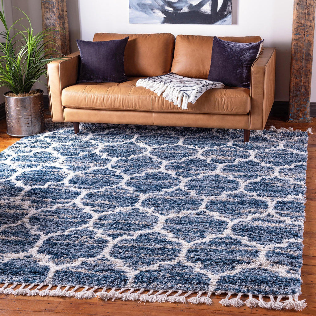 Broderick - Modern Pattern Shaggy Rug