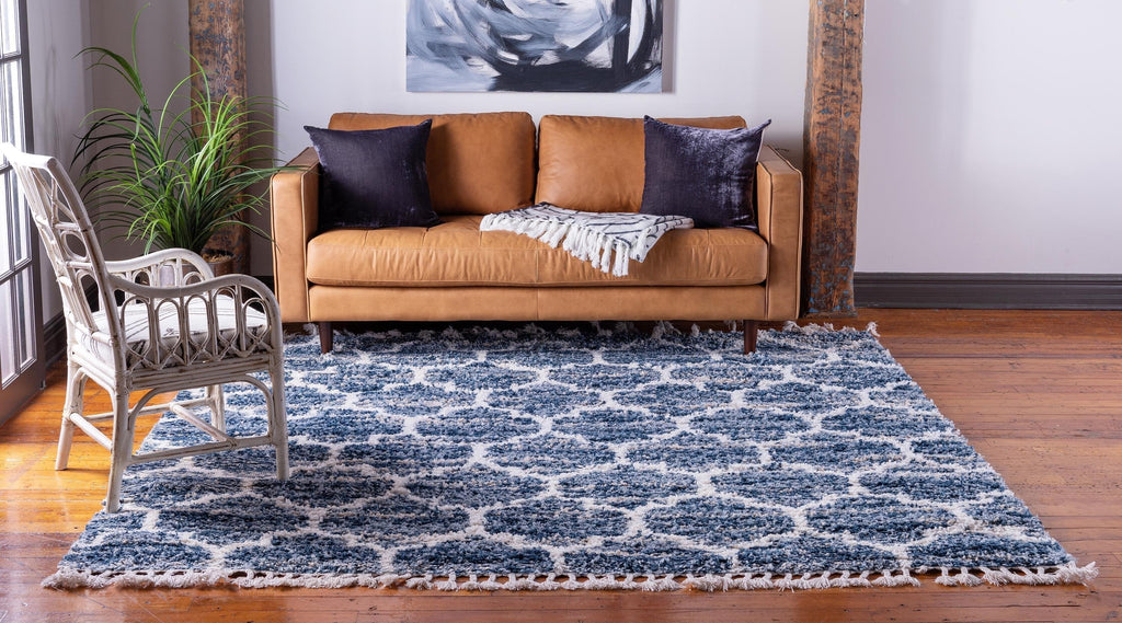 Broderick - Modern Pattern Shaggy Rug