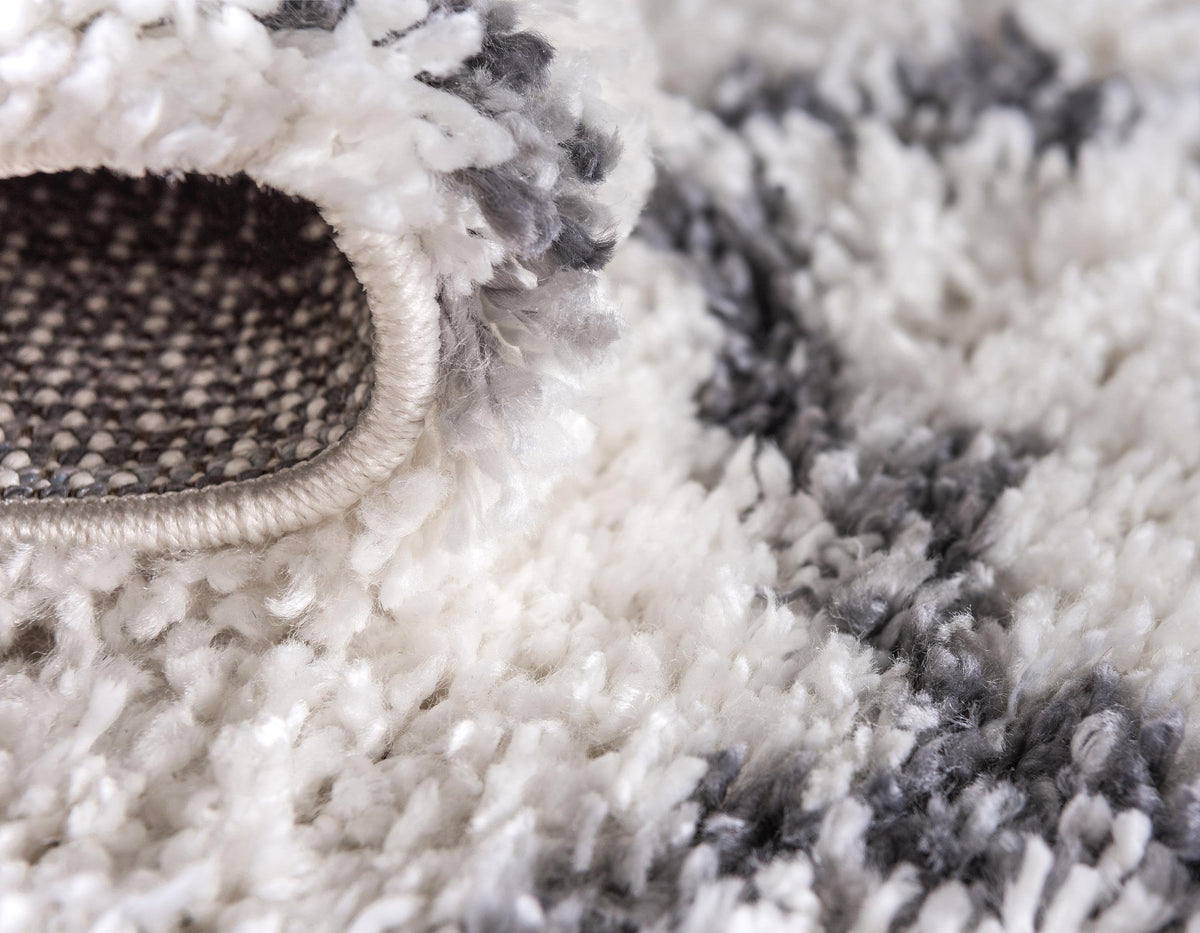 Broderick - Modern Pattern Shaggy Rug
