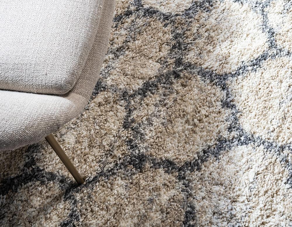 Broderick - Modern Pattern Shaggy Rug