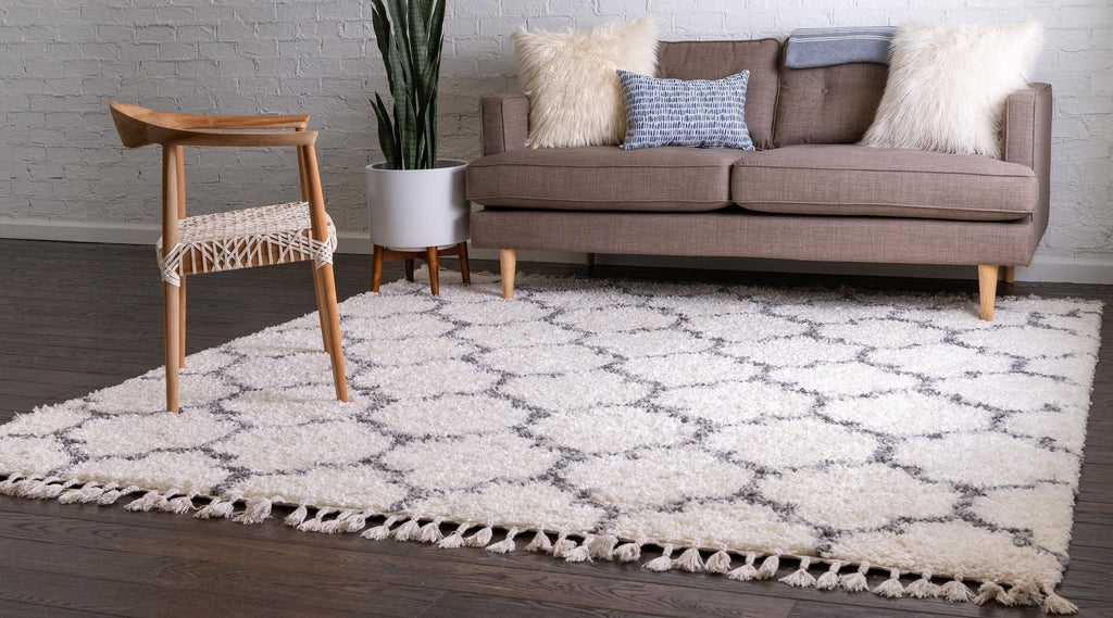 Broderick - Modern Pattern Shaggy Rug