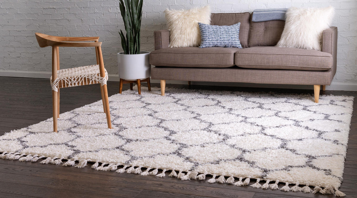 Broderick - Modern Pattern Shaggy Rug