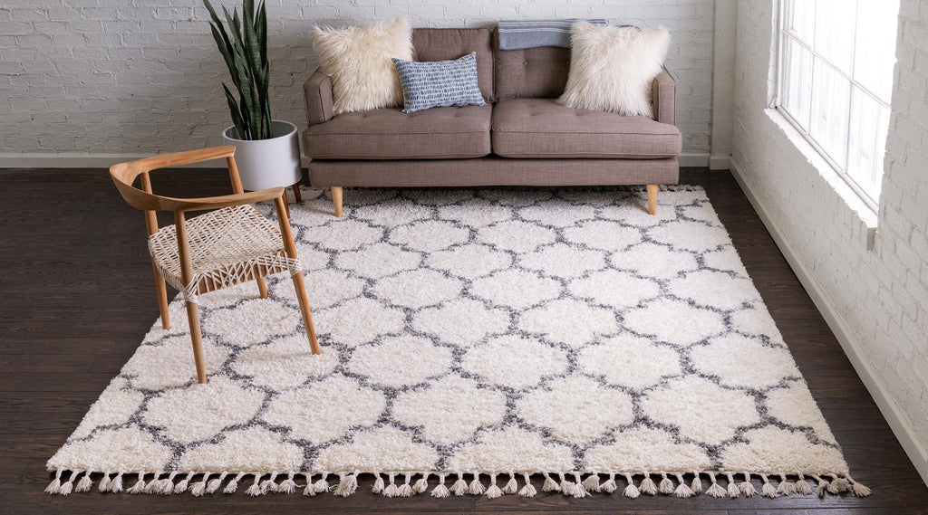 Broderick - Modern Pattern Shaggy Rug