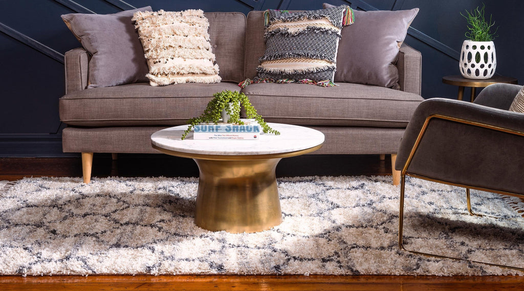 Broderick - Modern Pattern Shaggy Rug