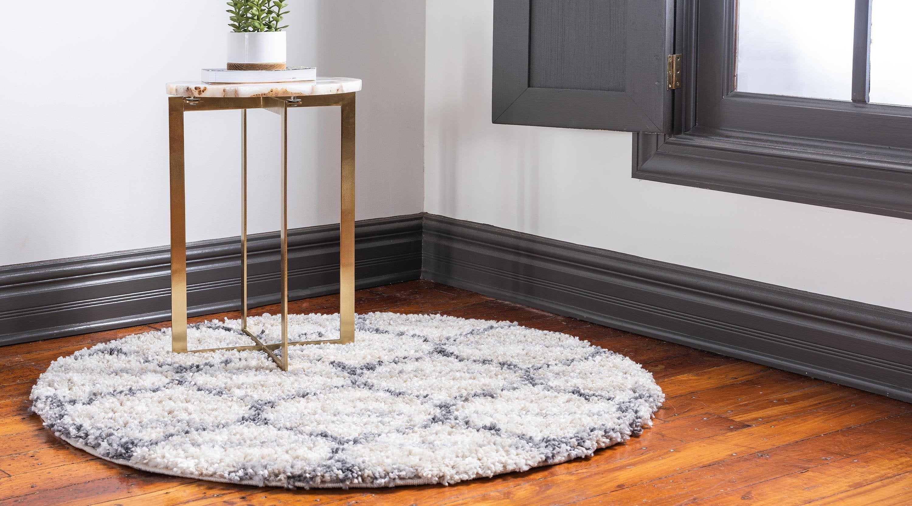 Broderick - Modern Pattern Shaggy Rug