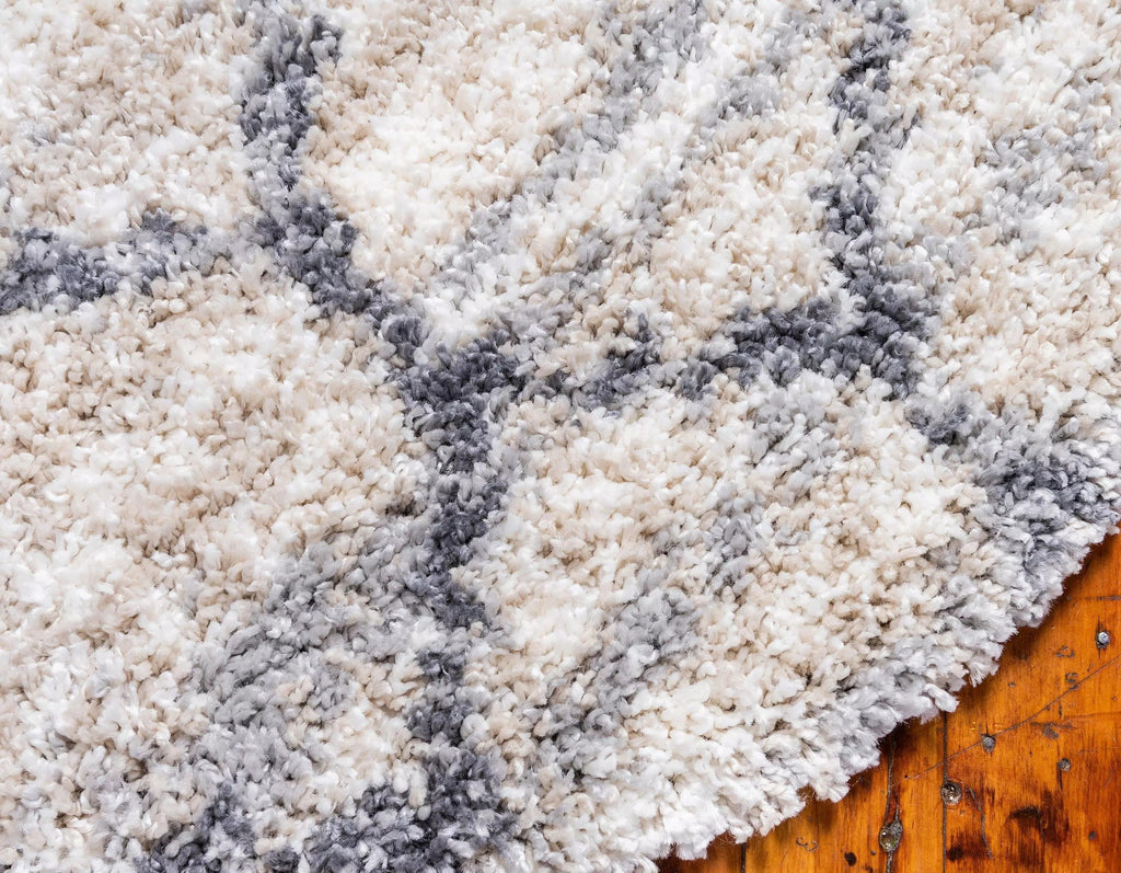 Broderick - Modern Pattern Shaggy Rug