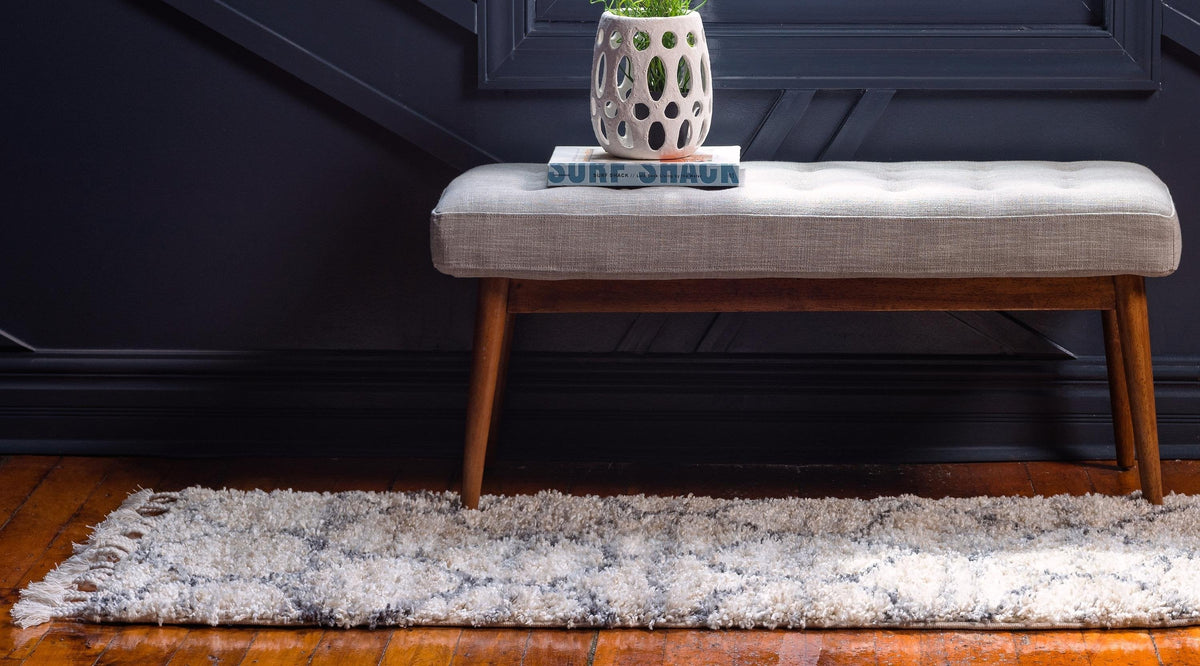 Broderick - Modern Pattern Shaggy Rug