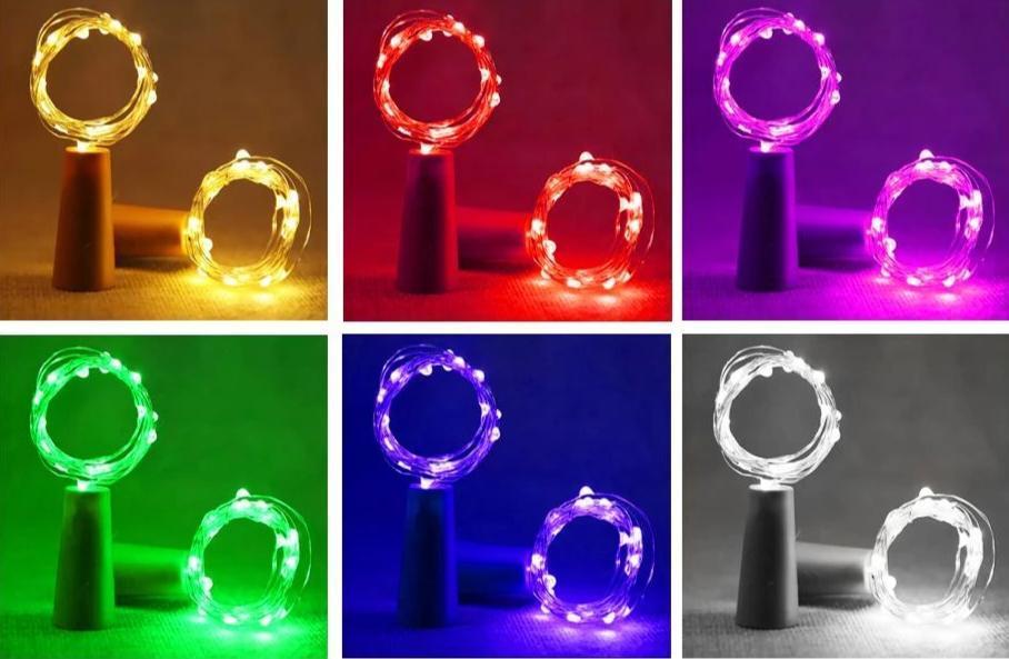 Brightly - LED Wine-Bottle String Light