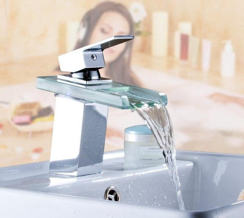 LED Temperature Color-Changing Faucet