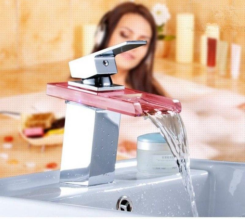 LED Temperature Color-Changing Faucet