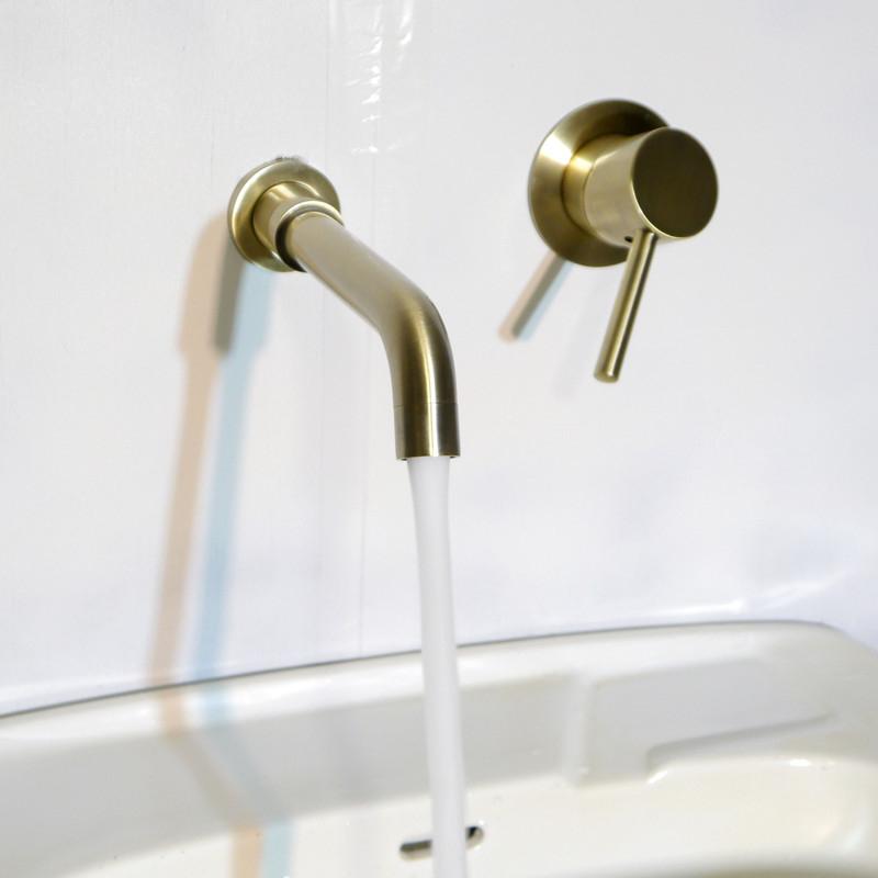 Modern Brass Wall Faucet