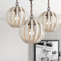 Rooney - Rustic Cage Hanging Lamp