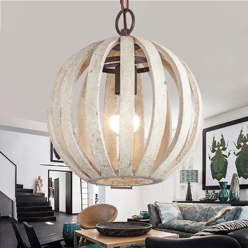 Rooney - Rustic Cage Hanging Lamp
