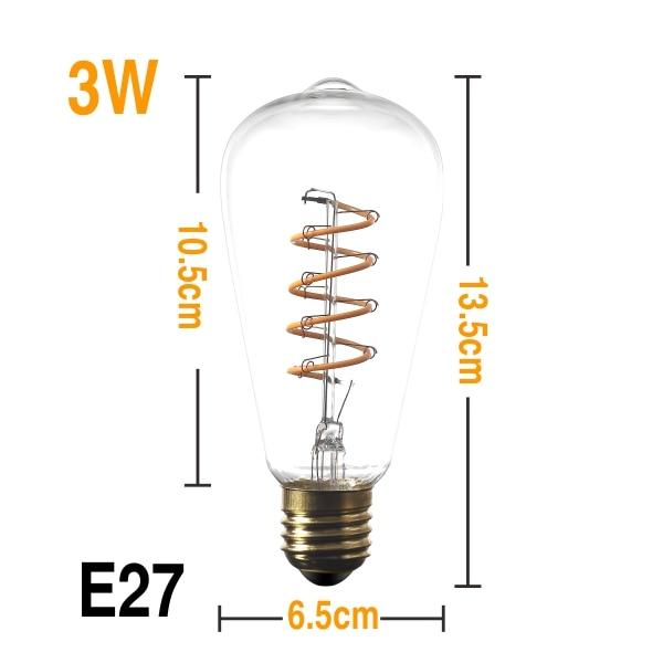 Jax - Classic Vintage LED Bulb