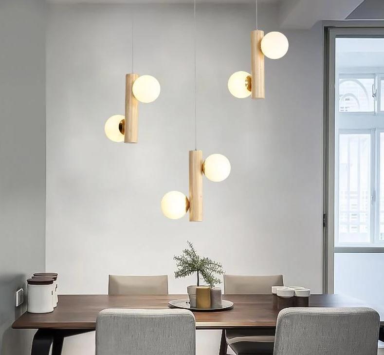 Prescott - Modern Wood Chandelier