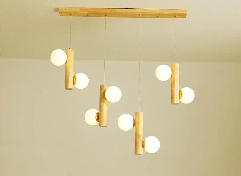 Prescott - Modern Wood Chandelier