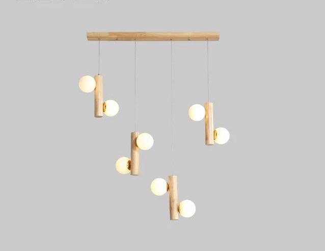 Prescott - Modern Wood Chandelier