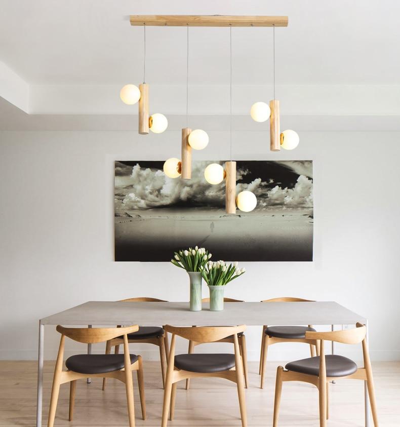 Prescott - Modern Wood Chandelier