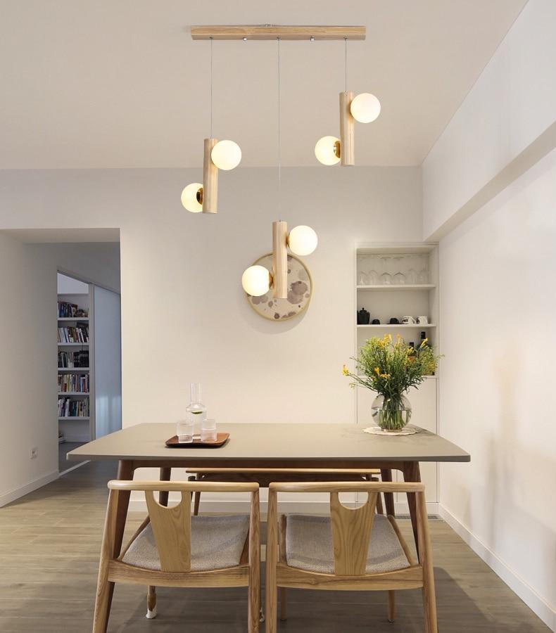Prescott - Modern Wood Chandelier