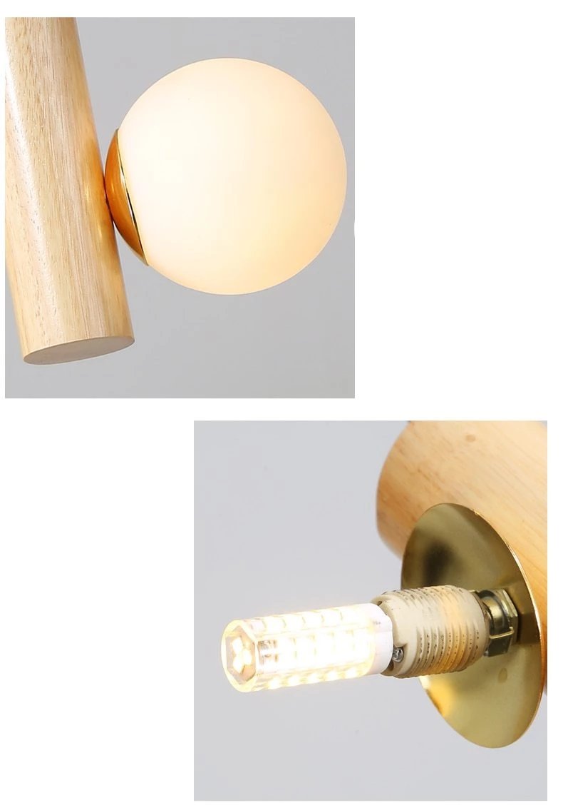 Prescott - Modern Wood Chandelier