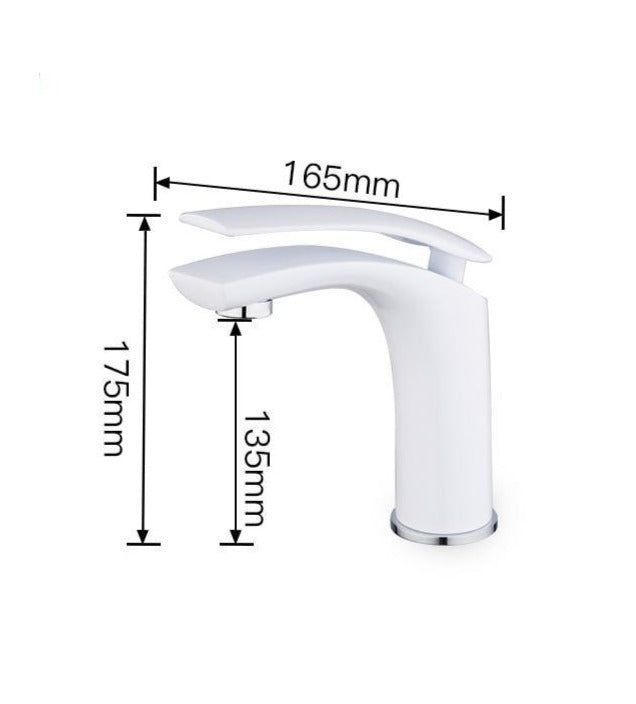 Caron - Single-Lever Brass Bathroom Faucet