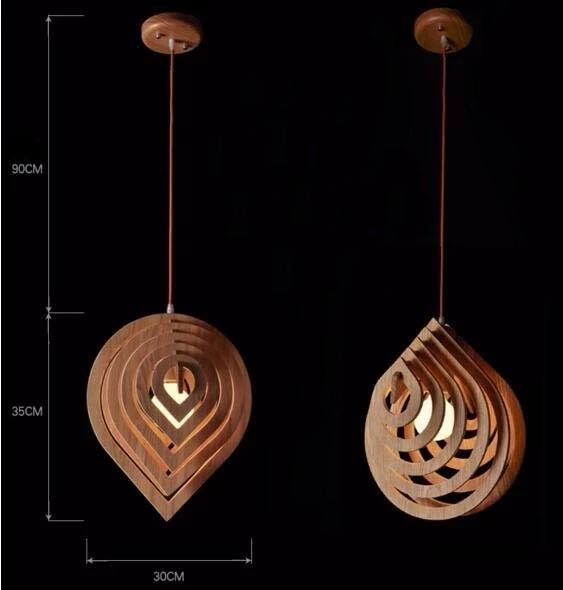 Indre - Art-Deco Modern Teardrop Pendant Light