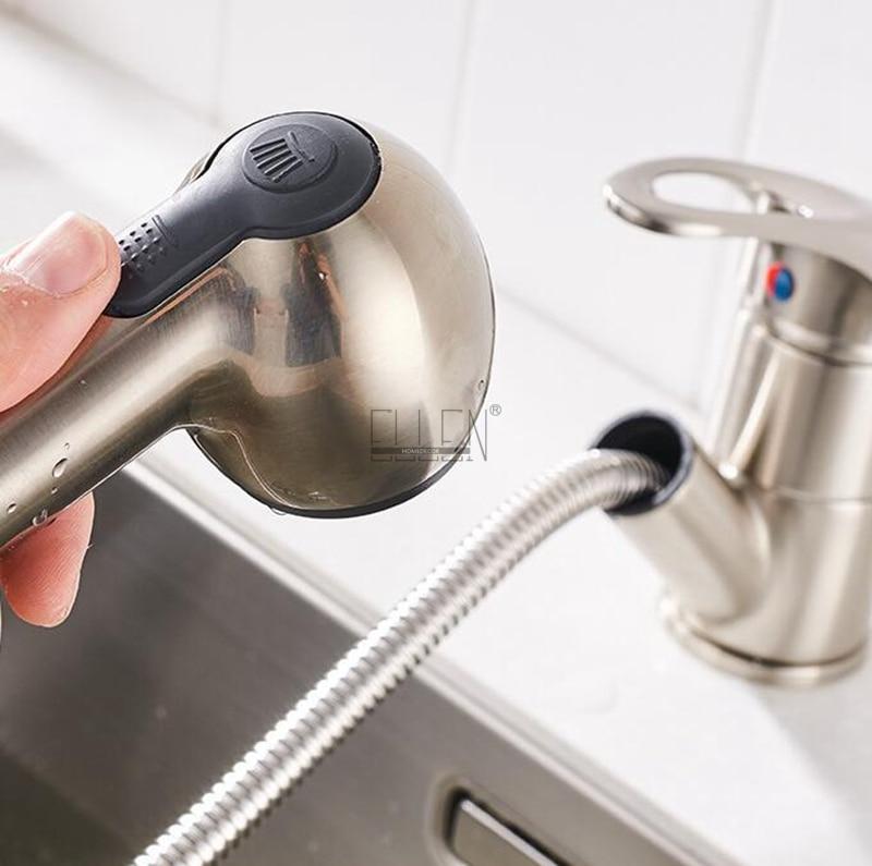 Ellis - Deck-Mounted Pull-Out Copper Kitchen Faucet